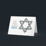 Carte Hanoukka de Noël<br><div class="desc">Cette carte vient de www.OurJewishCommunity.org qui mélange le judaïsme, l'humanisme et la technologie. Consultez notre congrégation en ligne. Des cartes électroniques y sont également disponibles.</div>