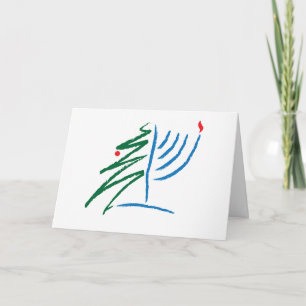 Carte Hanoukka/Noël