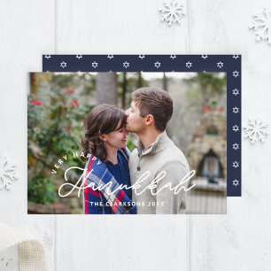 Carte Hanoukka très heureuse