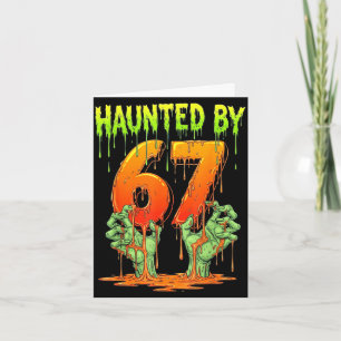 Carte Hanté par 67 drôle d'Halloween saison effrayante