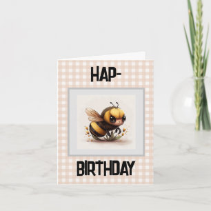 Carte Hap Bee Anniversaire