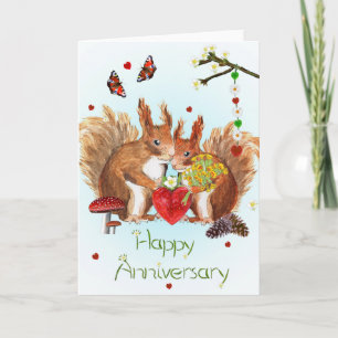 Carte "Happy Anniversary"