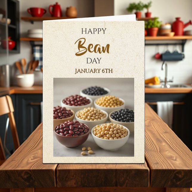 Carte Happy Bean Day! January 6th (Créateur téléchargé)