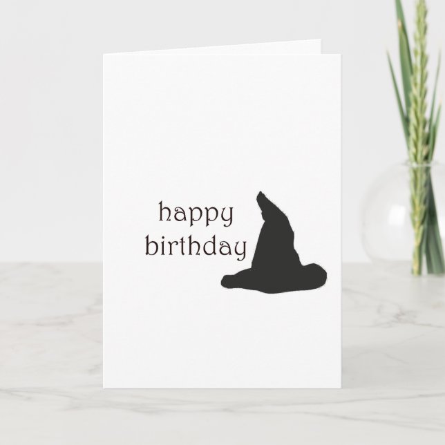 Carte happy birthday (Devant)
