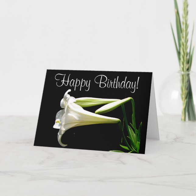 Carte Happy Birthday! (Devant)