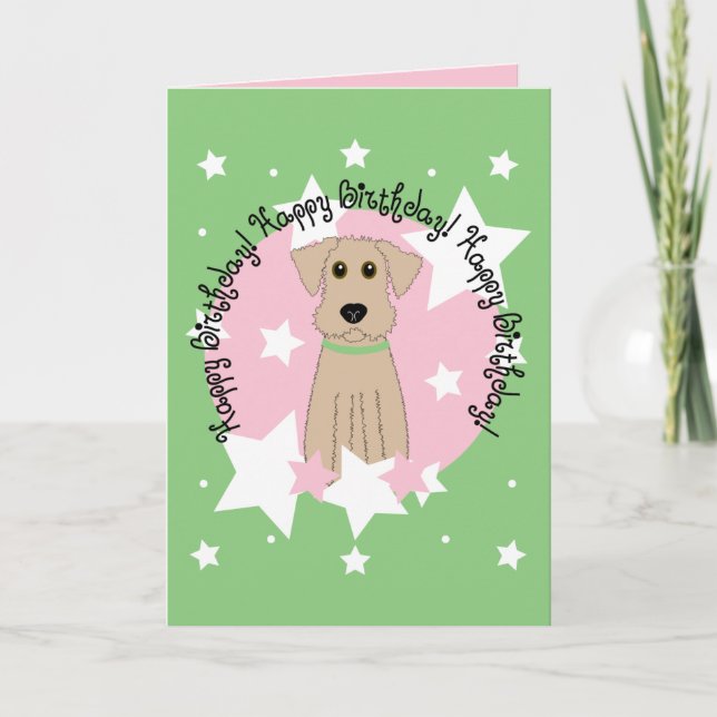 Carte Happy Birthday (Devant)