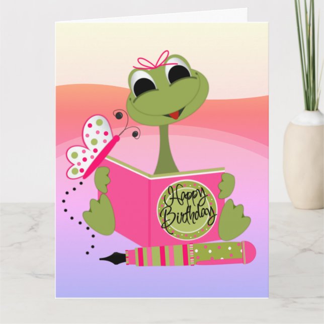 Carte Happy Birthday -Add your special message  (Devant)