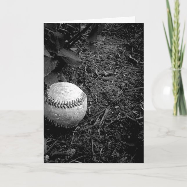 Carte Happy Birthday Baseball Card (Devant)