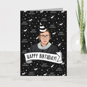 Carte Happy Birthday From Ruth Bader Ginsburg