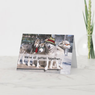 Carte Happy Birthday from the Group