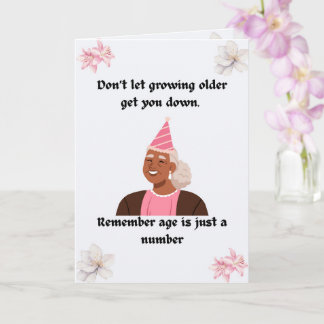 Carte Happy Birthday Senior!