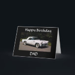 CARTE "HAPPY BIRTHDAY TO A CLASSIC **DAD**<br><div class="desc">This card is tellement perfect pour le CLASSIC DAD in your life that loves the old classics and have fun emission it.</div>