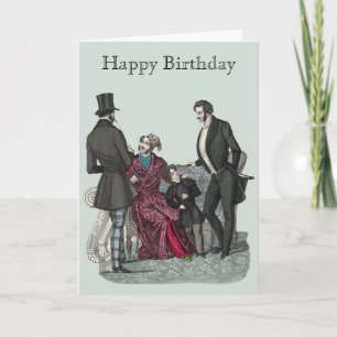 Carte Happy Birthday to a Man of the World Elegant Card