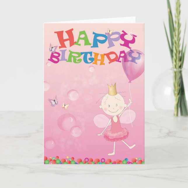 Carte Happy birthdaycard Prisma (Devant)