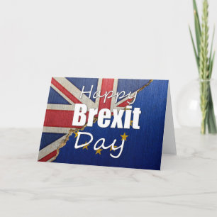 Carte Happy Brexit Day Card