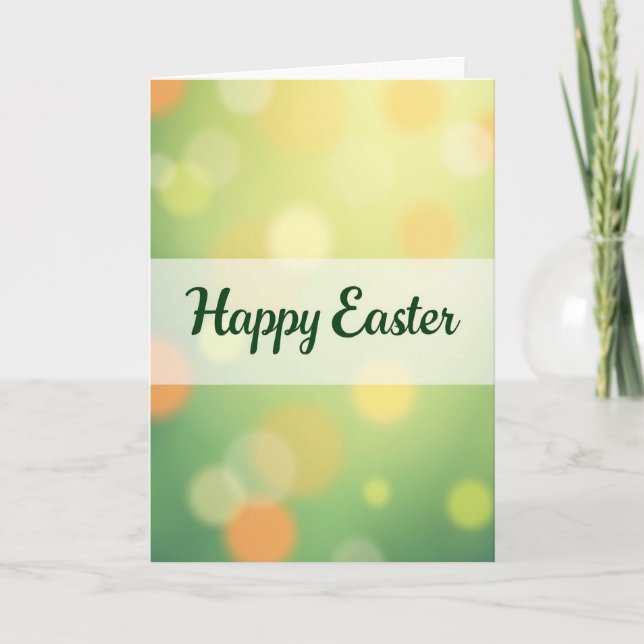 Carte Happy Easter Celebration Card (Devant)