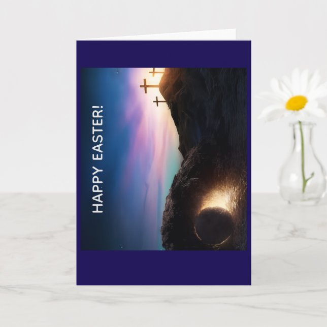 Carte Happy Easter Greeting Card (Petite plante)