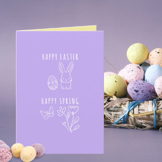 Carte Happy Easter Happy Spring 