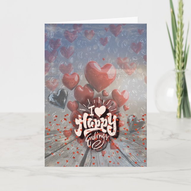 Carte Happy Endings  (Devant)