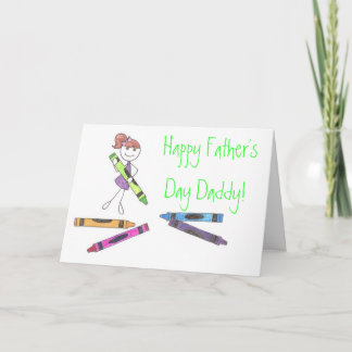 Carte Happy Father's Day Daddy! Card