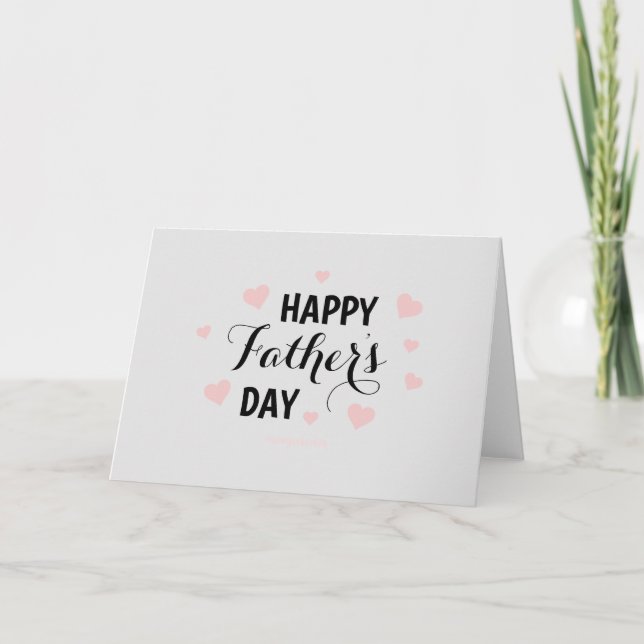 Carte Happy Father's Day Greeting Card (Devant)
