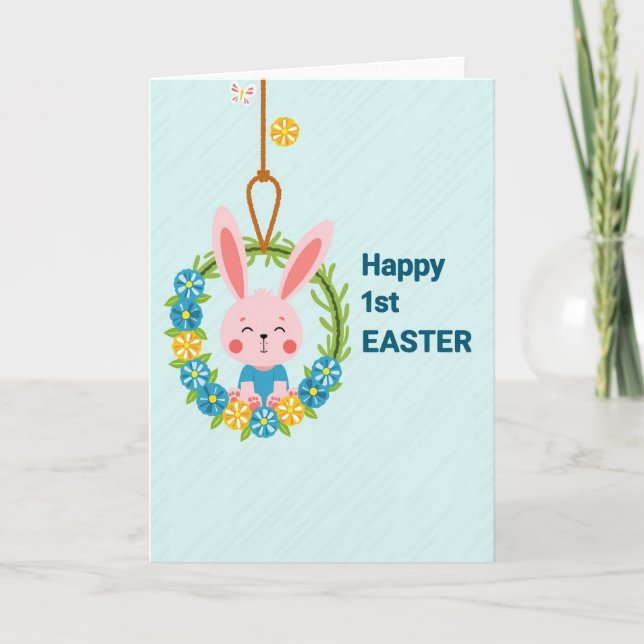 Carte Happy First Easter Day Card (Devant)