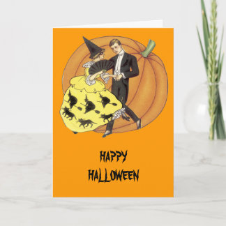 Carte Happy Halloween - danser toute la nuit