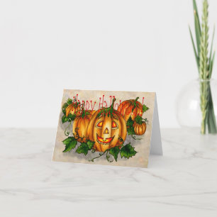Carte HAPPY HALLOWEEN par SHARON SHARPE