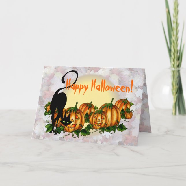 Carte HAPPY HALLOWEEN par SHARON SHARPE (Devant)