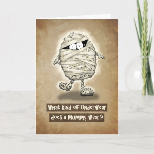 Carte Happy Halloween plaisanter maman