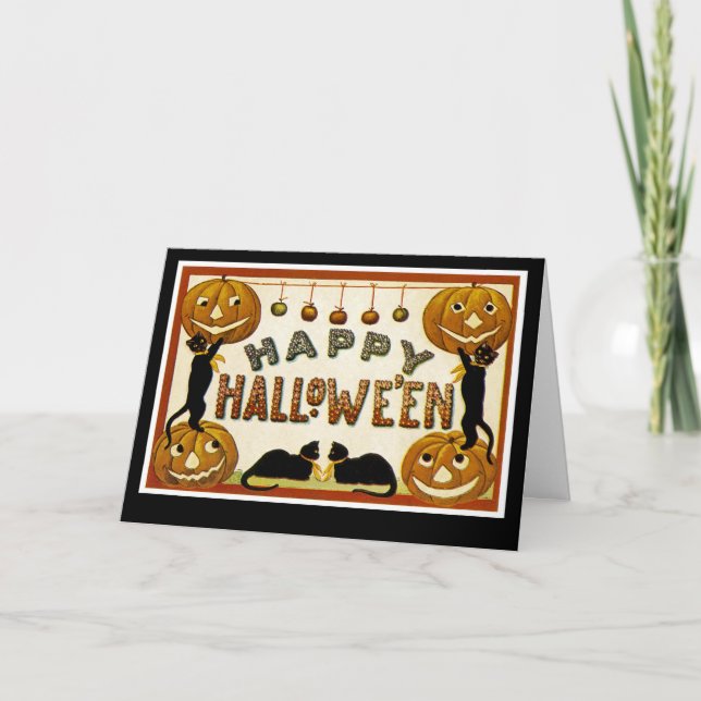 Carte Happy Halowe'en (Devant)
