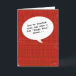 Carte Happy Hour with Getting Old Funny Birthday Card<br><div class="desc">Joyeux anniversaire ! Vous avez atteint l'âge où 'Happy Hour' signifie 'Happy Nap'. Profitez de votre repos bien mérité. Félicitations d'avoir atteint le stade de la sieste. Joyeux anniversaire !</div>