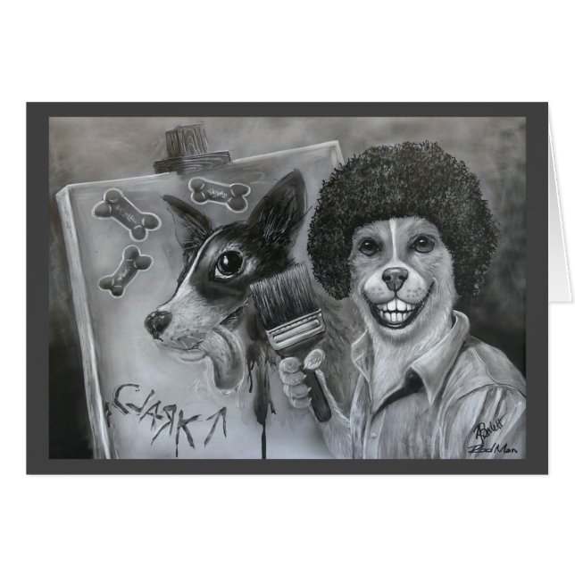 Carte "Happy Little Biscuits" (Devant Horizontal)