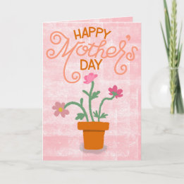 Carte Happy Mother’s Day – Bright Floral Abstract
