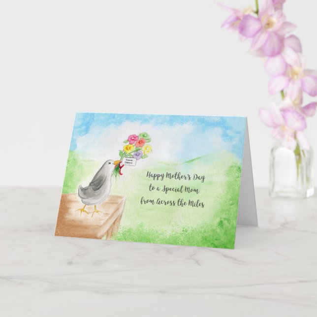 Carte Happy Mother’s Day Mom Across the Miles            (Orchidée)