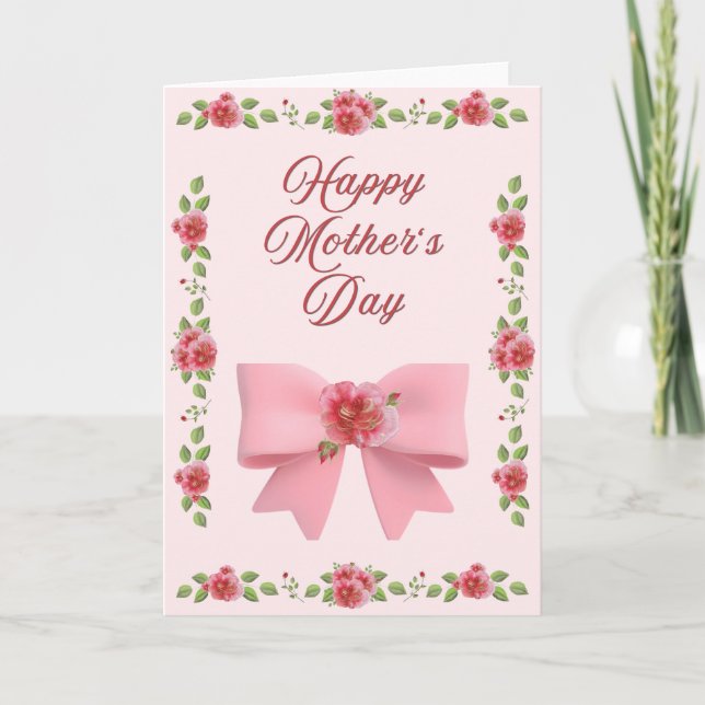 Carte Happy Mother's Day (Devant)