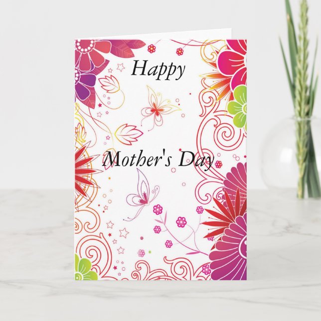 Carte Happy Mother's Day Greeting Card (Devant)