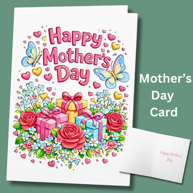Carte Happy Mother's Day Greeting Card (Créateur téléchargé)