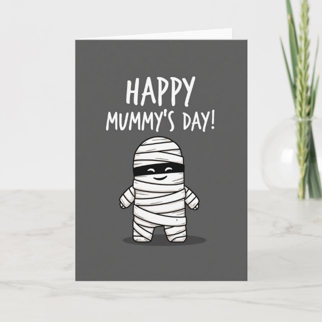 Carte Happy Mummys Day Cute Art Card (Devant)