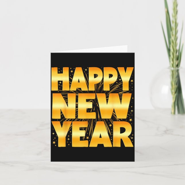 Carte Happy New Year Shirt Family New Years Eve Party Fi (Devant)