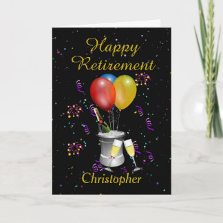 Carte Happy Retirement Celebration Card