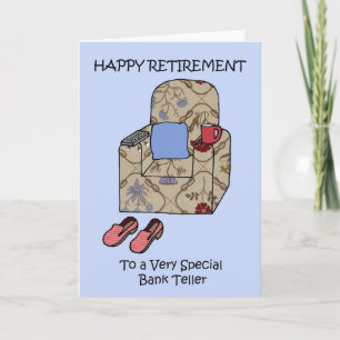 Carte Happy Retirement to Bank Teller