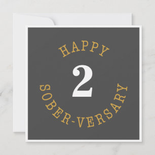 Carte Happy Sober-versary