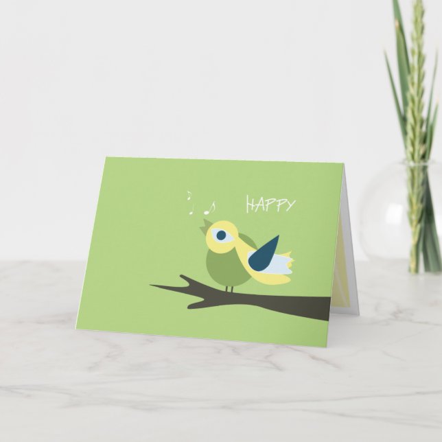 Carte Happy Spring (Devant)