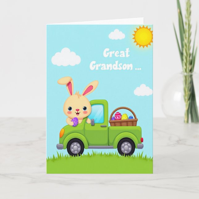 Carte Happy Springtime Truck Card (Devant)