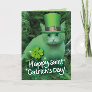 Carte Happy St. "Catrick's" Day St. Patrick's Day Chat