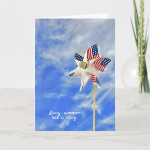 Carte Happy Summer pinwheels