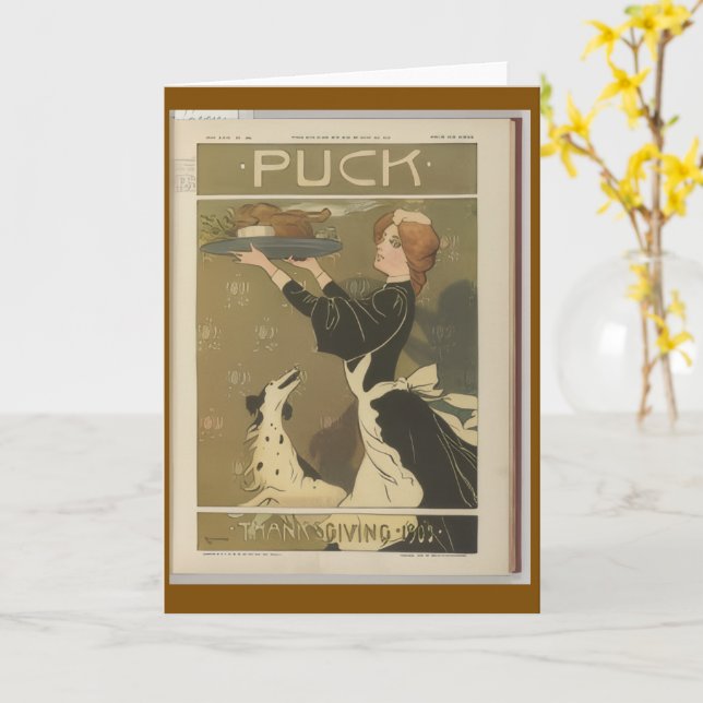 Carte Happy Thanksgiving Greeting Card (Fleur jaune)