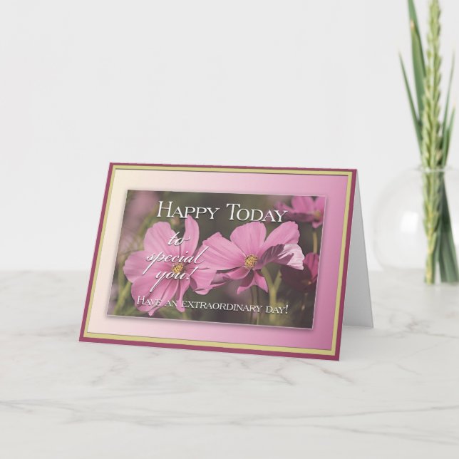 Carte Happy Today (Devant)