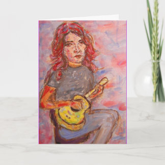 Carte happy ukulele days